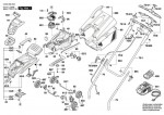 Bosch 3 600 H85 D04 Rotak 32 Li S Lawnmower 36 V / Eu Spare Parts